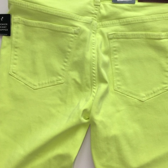 🔥RALPH LAUREN: Boyfriend Luxe Crop Neon Dye Jeans - Picture 5 of 6